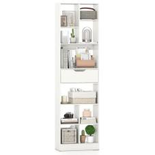71” Bookcase with Cubes and Pull-Out Drawer product image