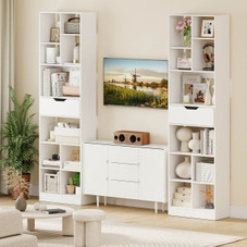 71” Bookcase with Cubes and Pull-Out Drawer product image
