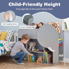Elephant Shaped Children's Bookshelf product image