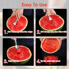 2-in-1 Watermelon Cutter Fork (5-Pack) product image