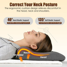 Heated Neck Massager Pillow and Eye Mask product image