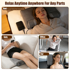 Heated Neck Massager Pillow and Eye Mask product image