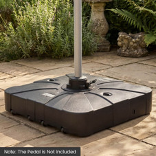 375LBS Outdoor Cantilever Umbrella Base with Wheels product image