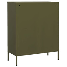 Storage Cabinet Olive Green 31.5"x13.8"x40" Steel product image