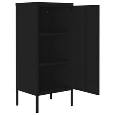 Storage Cabinet Black 16.7"x13.8"x40" Steel product image