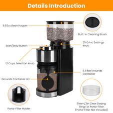 Electric Conical Burr Coffee Grinder product image