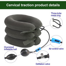 Adjustable Inflatable Neck Traction Device product image