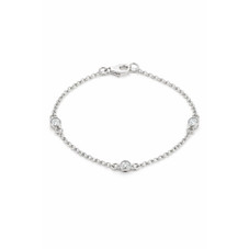 925 Sterling Silver Filled Cubic Zirconia Bracelet product image
