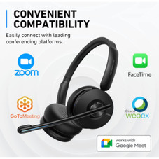 Anker PowerConf H500 - Bluetooth Dual-Ear Headset with Microphone product image