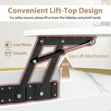 31.5” Lift Top Coffee Table with Hidden Storage product image