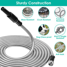 Stainless Steel Garden Hose Kit product image