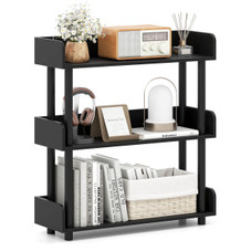 3-Tier Bookshelf with Anti-Tipping Kit and Guardrails product image