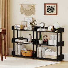 3-Tier Bookshelf with Anti-Tipping Kit and Guardrails product image