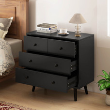 Mid-Century 4-Drawer Dresser product image