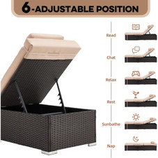 Outdoor Chaise Lounge (2-Pack) product image