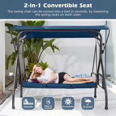 3-Seat Patio Swing with Canopy product image
