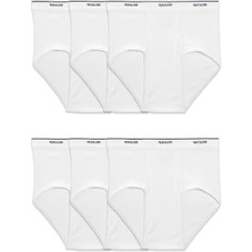 Men's Classic White Briefs (6 Pack) product image