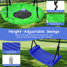 5-In-1 Outdoor Kids' Swing Set  product image