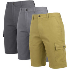 Men's Cotton Flex Stretch Cargo Shorts (3-Pack) product image