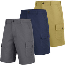 Men's Cotton Flex Stretch Cargo Shorts (3-Pack) product image