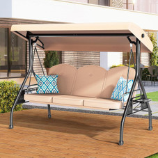 3 Seat Outdoor Patio Porch Swing  product image