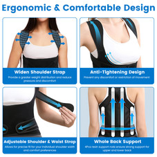Posture Corrector Adjustable Back Brace  product image
