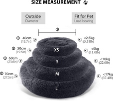 Fluffy Round Pet Bed product image