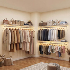 Closet Shelf with Hanging Rod product image