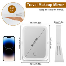 10X Magnifying Lighted Makeup Mirror product image