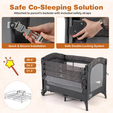 4-in-1 Adjustable Baby Bedside Sleeper  product image