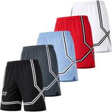 Men's Quick-Dry Mesh Training Shorts (5-Pack) product image