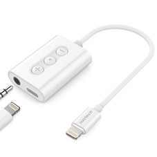 MFI Lightning to 3.5mm Audio + Charging Adapter product image