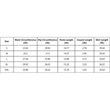 Women's High Waisted Split Midi Skirt with Built-in Shorts product image