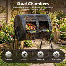 Dual Chamber Compost Tumbler  product image
