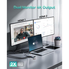 Baseus Metal Gleam Series 9-in-1 Multifunctional Type-C HUB Docking Station product image