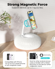 Fluffy Magnetic Phone Stand product image