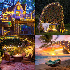 66-Foot Solar LED Fairy String Light (4-Pack) product image