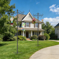 Double Shepherd's Hook Bird Feeder Pole (2-Pack) product image