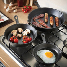 Jim Beam Cast Iron Skillet (3 Piece Set) product image