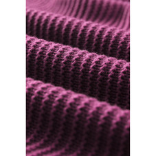 Collins V Neck Ribbed Drop Shoulder Hooded Sweater product image