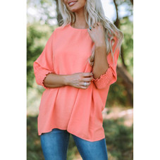 Alessia Smocked Wrist Shift Top product image