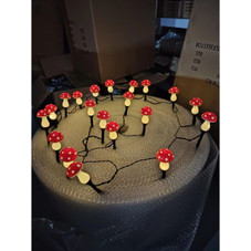 Solar Powered Mushroom Garden Lights  product image