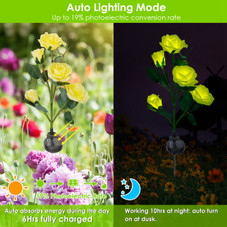 Solar Garden Rose Light (2-Pack) product image
