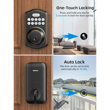 Revolo Electronic Keypad Deadbolt Keyless Entry Door Lock product image