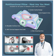 Adjustable Neck Cervical Memory Foam Pillow product image