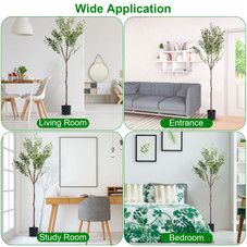 5.9-foot Artificial Olive Tree product image