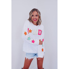 'Howdy' Patch Sweatshirt product image