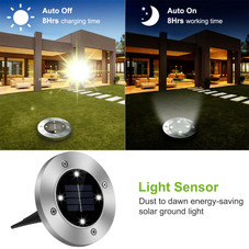 Solar Ground Light (4-Pack) product image