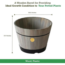 VegTrug Barrel Planter product image