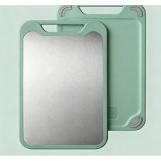 Double-Sided 304 Stainless Steel Cutting Board product image